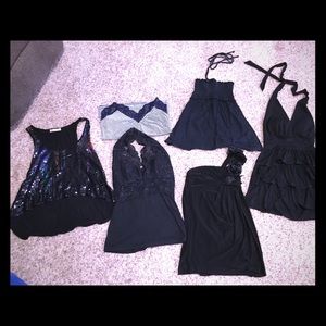 Lot of cute summer tops